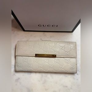 Gucci Continental Leather Wallet